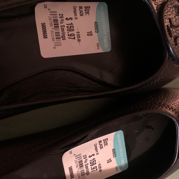 NEW Womens Tory Burch Black Ballet Flats Slip On Shoes Size 10 - Picture 4 of 12